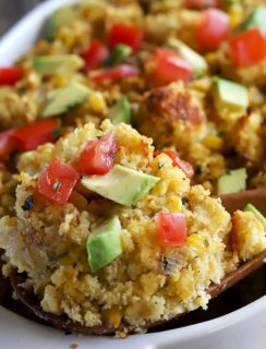 Green Chile Cornbread Stuffing