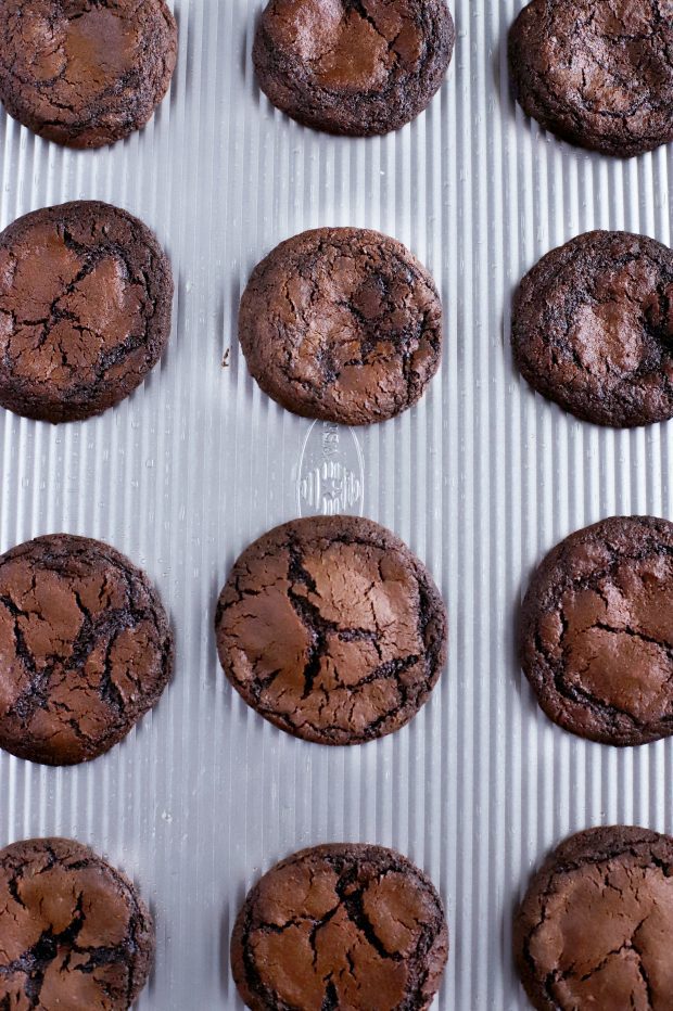 Peppermint Hot Chocolate Cookies