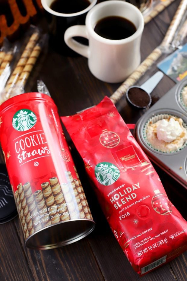 Mini No-Bake Gingerbread Cheesecakes For A Sweet Afternoon Break With Starbucks