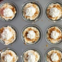 Mini No-Bake Gingerbread Cheesecakes