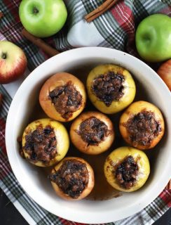 Stuffed Baked Apples with Dates & Granola