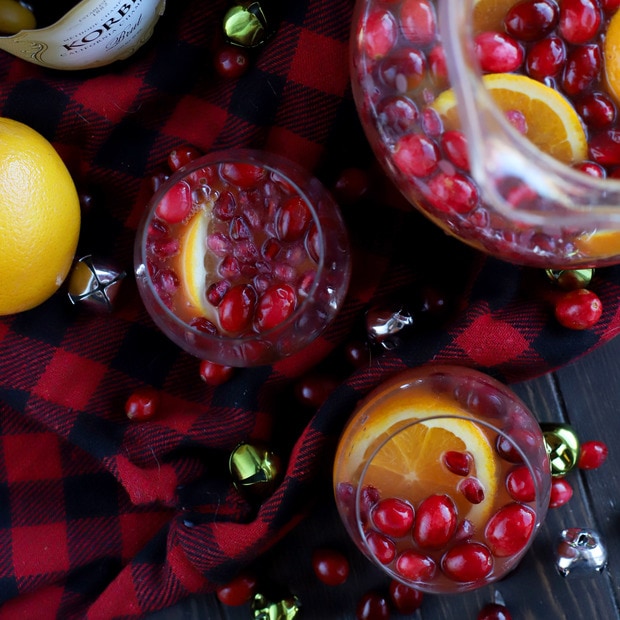 Sparkling Holiday Brunch Punch