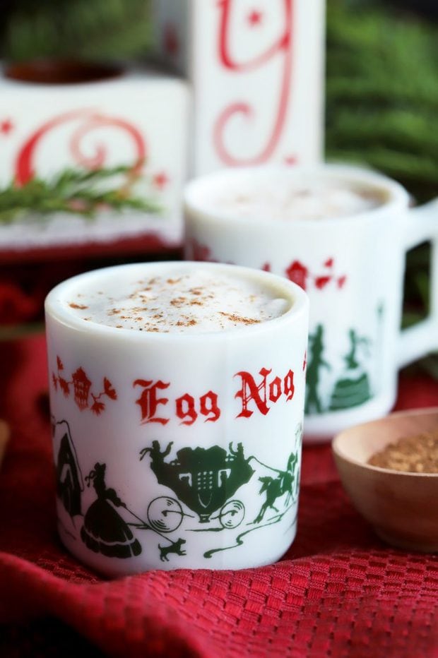 The Best Homemade Eggnog for an old fashioned holiday celebration