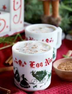 The Best Homemade Eggnog square image