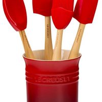 Le Creuset of America Craft Series 5 Piece Utensil Set with Crock