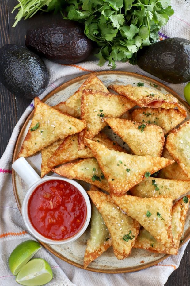 Guacamole Wontons