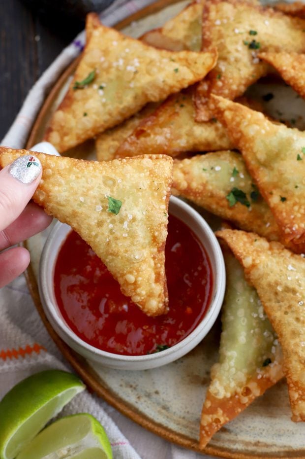 Guacamole Wontons