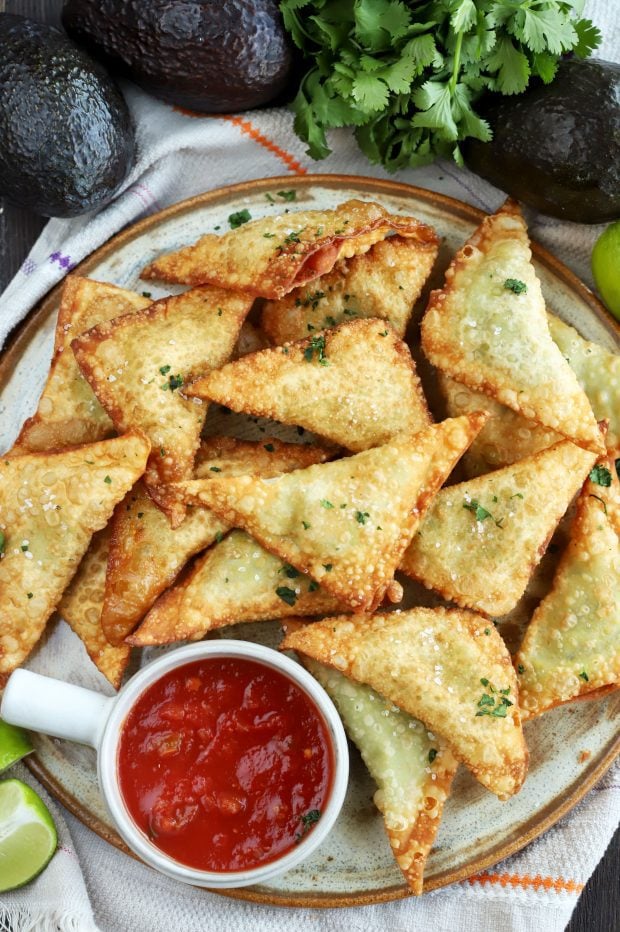 Guacamole Wontons