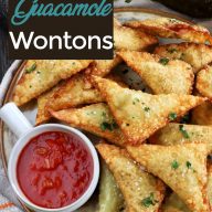 Guacamole Wontons