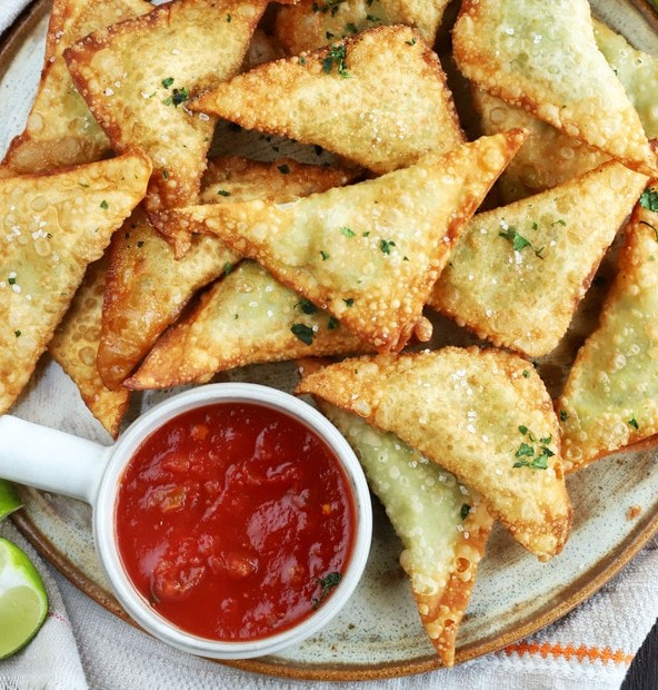 Guacamole Wontons