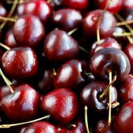 Homemade Brandy Cherries with Rum