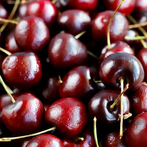 Homemade Brandy Cherries with Rum