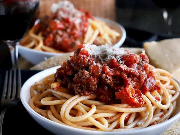 Easy Perfect Instant Pot Bolognese Cake N Knife