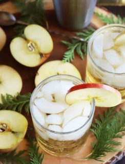 Smoky Mezcal Cider Cocktail