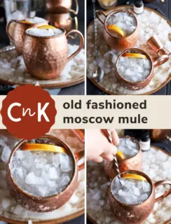 Old Fashioned Moscow Mule Pin Image