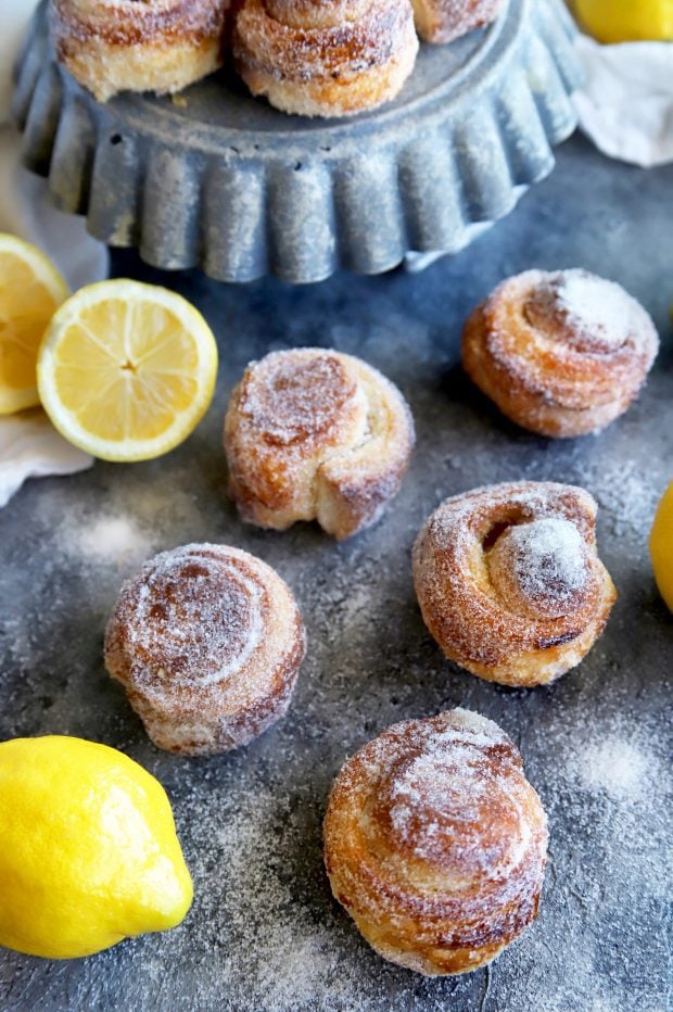 Easy Lemon Sugar Buns