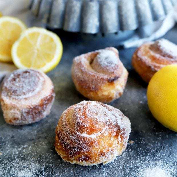 Easy Lemon Sugar Buns