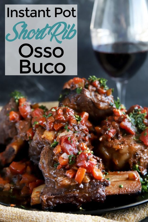 Instant Pot Short Rib Osso Buco