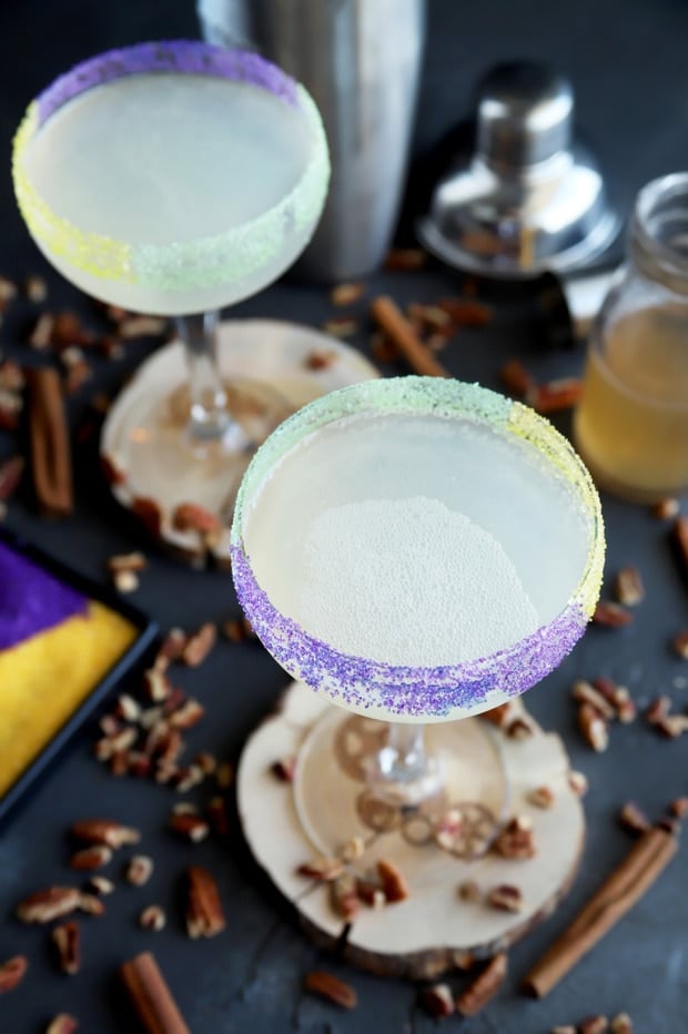 King Cake Daiquiri Cocktail Recipe Cake 'n Knife