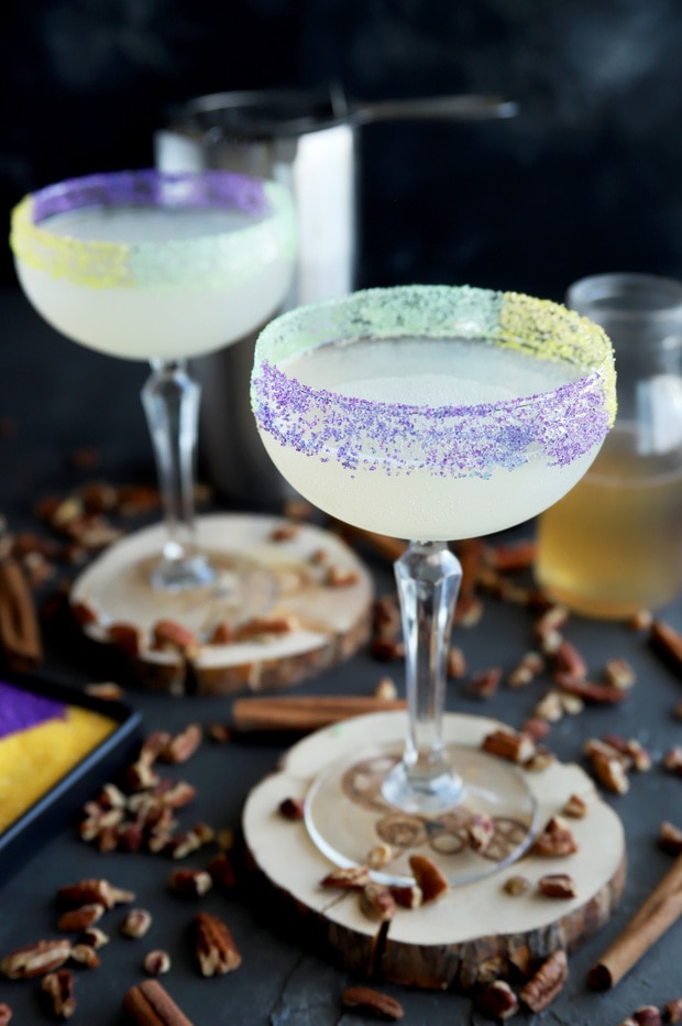King Cake Daiquiri Cocktail Recipe Cake 'n Knife