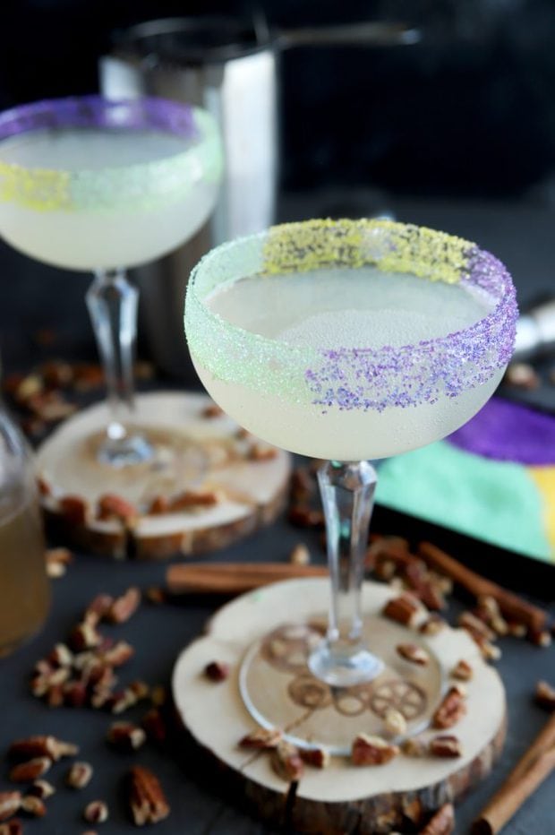King Cake Daiquiri Cocktail Recipe Cake 'n Knife