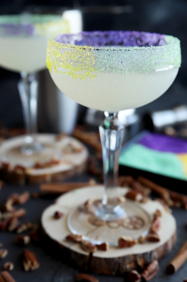 King Cake Daiquiri Cocktail Recipe Cake 'n Knife