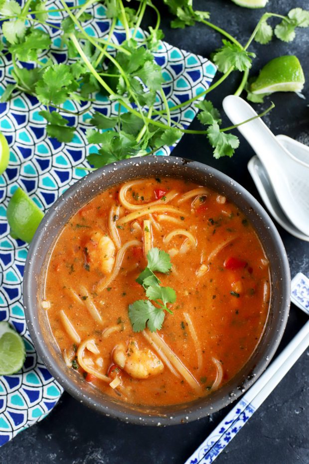 Thai Shrimp Noodle Soup