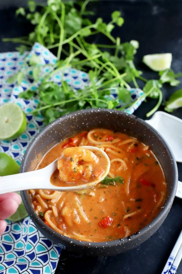 Thai Shrimp Noodle Soup