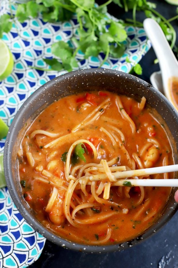 Thai Shrimp Noodle Soup