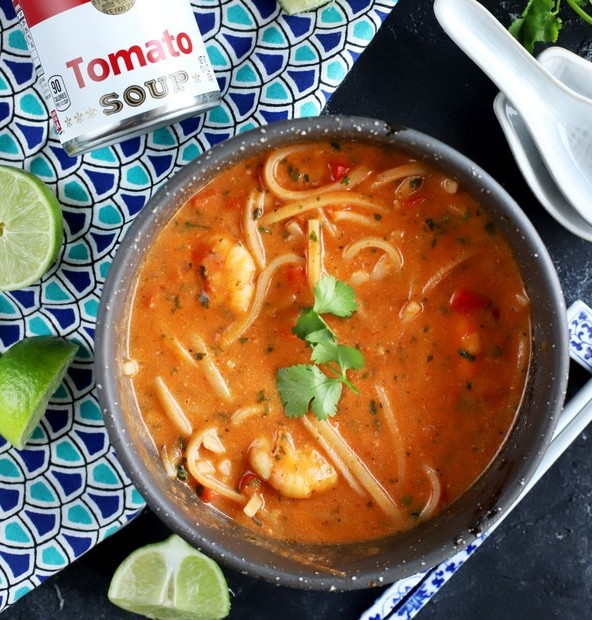 Thai Shrimp Noodle Soup