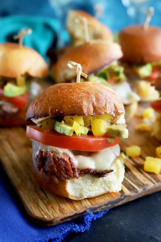 Carne Asada Torta Sliders