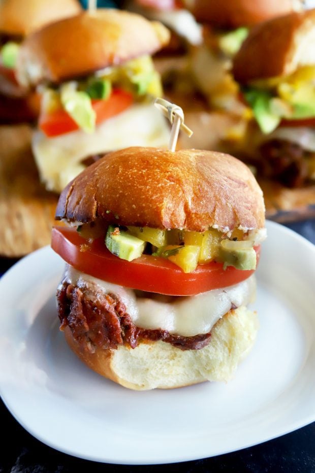 Carne Asada Torta Sliders