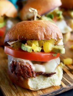 Carne Asada Torta Sliders