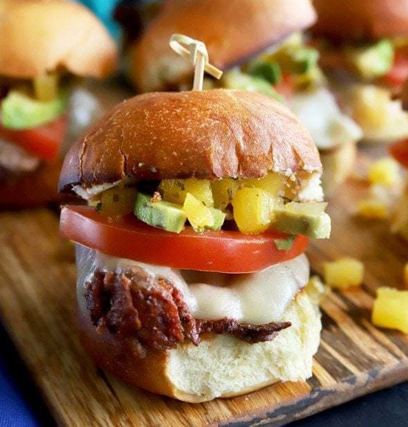 Carne Asada Torta Sliders