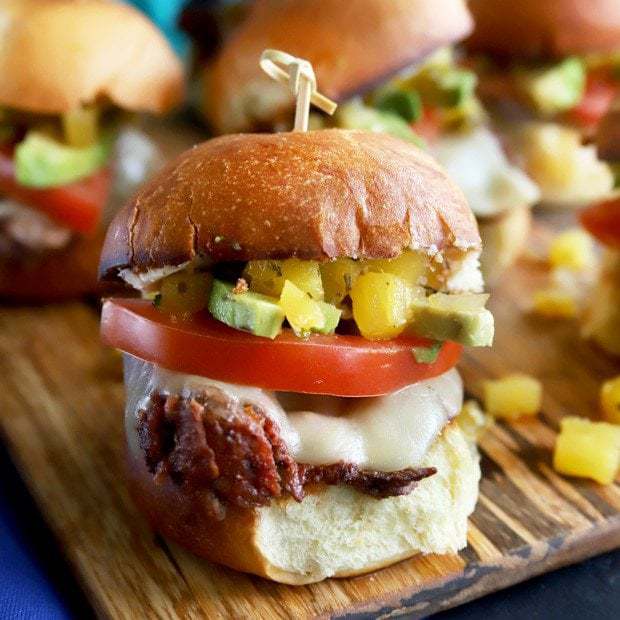 Carne Asada Torta Sliders