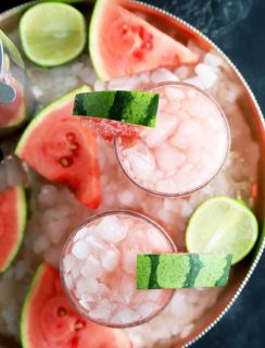 Salted Watermelon Grapefruit Paloma