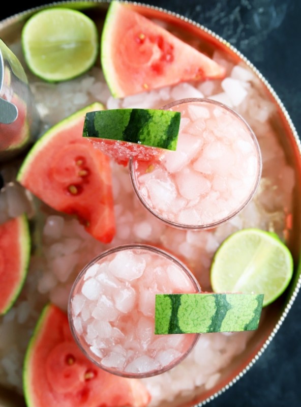 Salted Watermelon Grapefruit Paloma