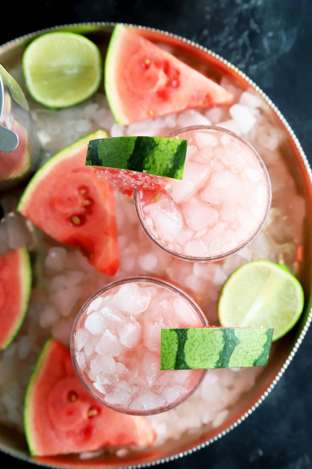 Salted Watermelon Grapefruit Paloma