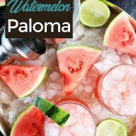 Salted Watermelon Grapefruit Paloma