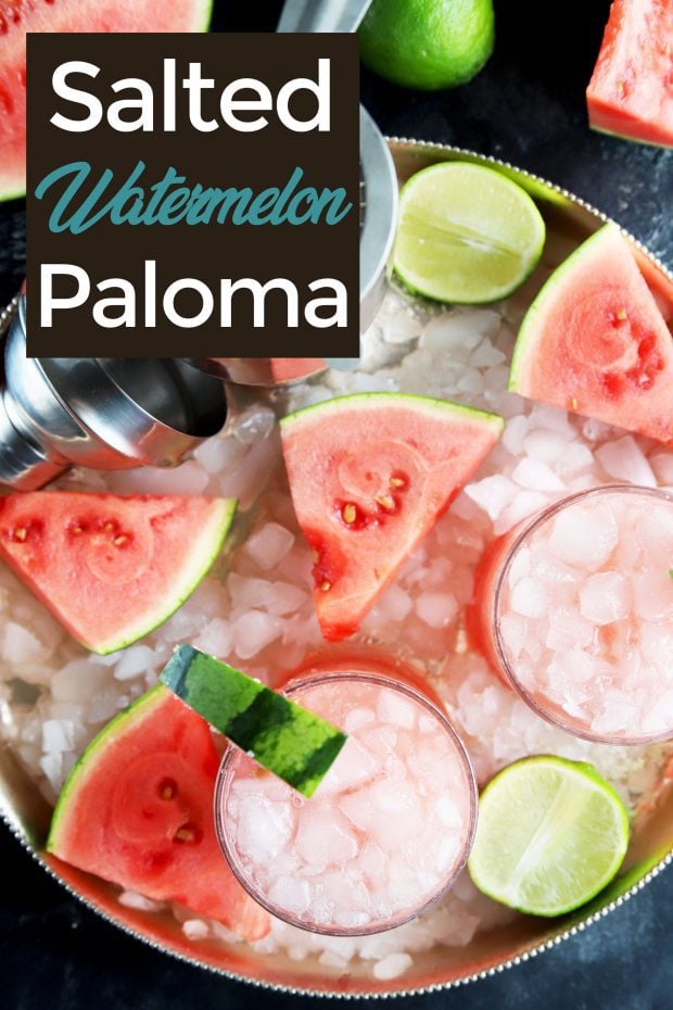 Salted Watermelon Grapefruit Paloma