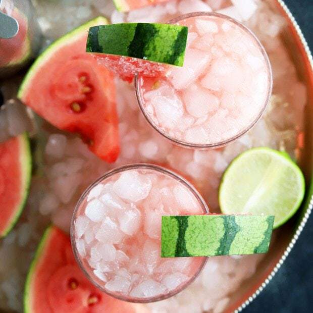 Salted Watermelon Grapefruit Paloma