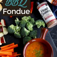 Short Rib BBQ Fondue Recipe Pinterest Image