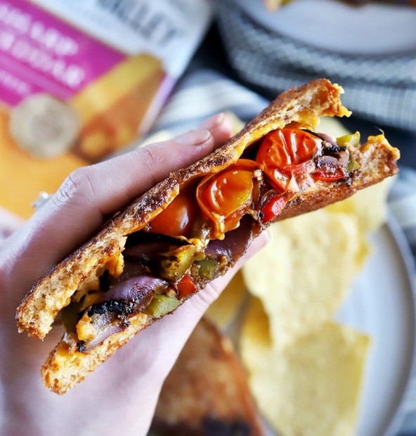 Balsamic Grilled Vegetables Grilled Cheese thumbnail image