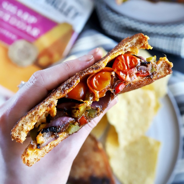 Balsamic Grilled Vegetables Grilled Cheese thumbnail image