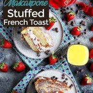 Pin image for chocolate covered strawberry french toast