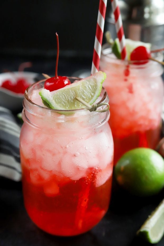 Simple vodka cherry limeade recipe