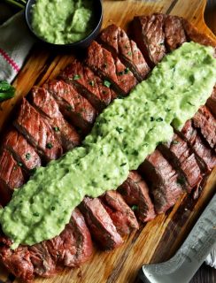 Chipotle Flank Steak with Avocado Salsa thumbnail image