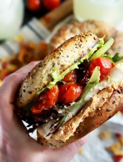 Everything Avocado Turkey Bagel Sandwich thumbnail image