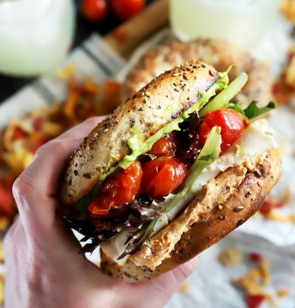 Everything Avocado Turkey Bagel Sandwich thumbnail image