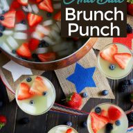 Red White And Blue Brunch Punch Pinterest image